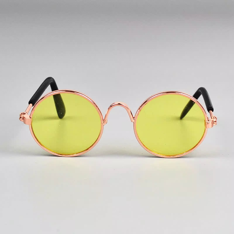 Cute Pet Glasses - Small Cat & Dog Sunglasses for Photos & Accessories