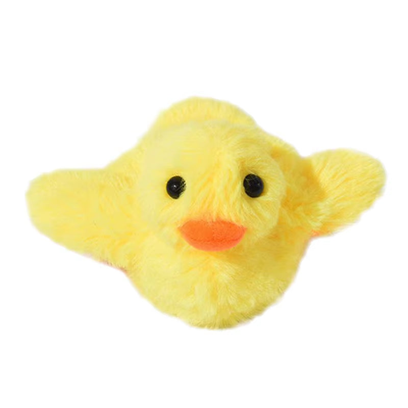 Automatic Tease Cat Toy - Interactive Plush Simulation Duck for Cats