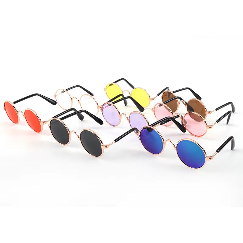 Cute Pet Glasses - Small Cat & Dog Sunglasses for Photos & Accessories