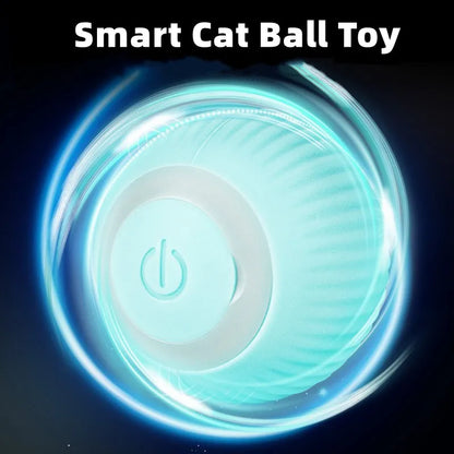 Smart Interactive Cat Ball - Automatic Rolling Electronic Toy for Cats