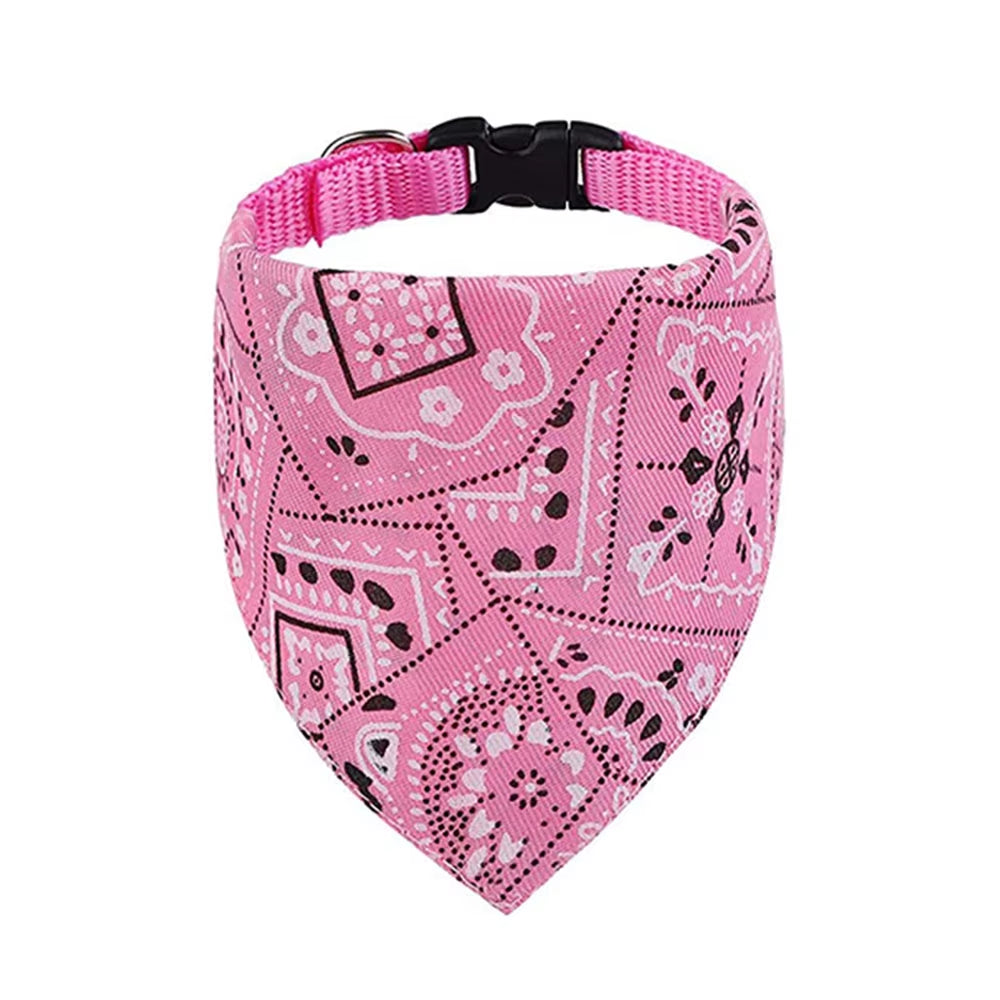 Washable Cat Bow Tie & Bandana - Adjustable Pet Collar for Cats & Dogs