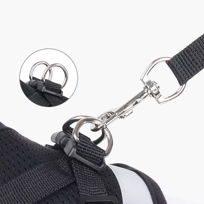 Adjustable Cat Harness & Leash Set - Reflective Escape-Proof Pet Vest