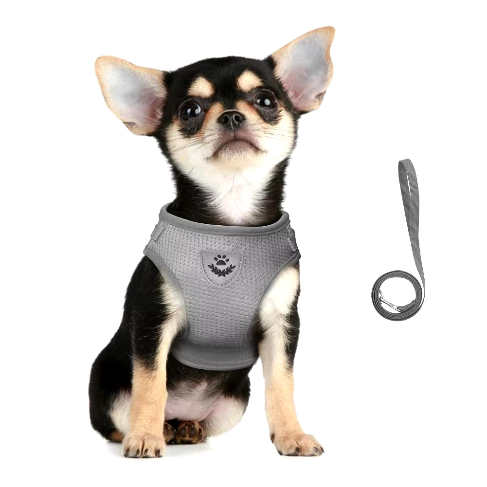 Adjustable Cat Harness & Leash Set - Reflective Escape-Proof Pet Vest