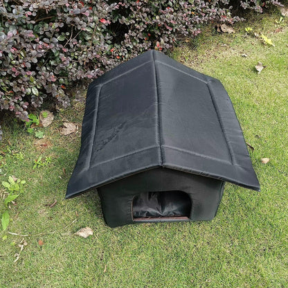 Cats House Waterproof Outdoor Keep Warm Pet Cat Cave Beds Nest Funny Foldable and Washable for Kitten Puppy Pets Supplies