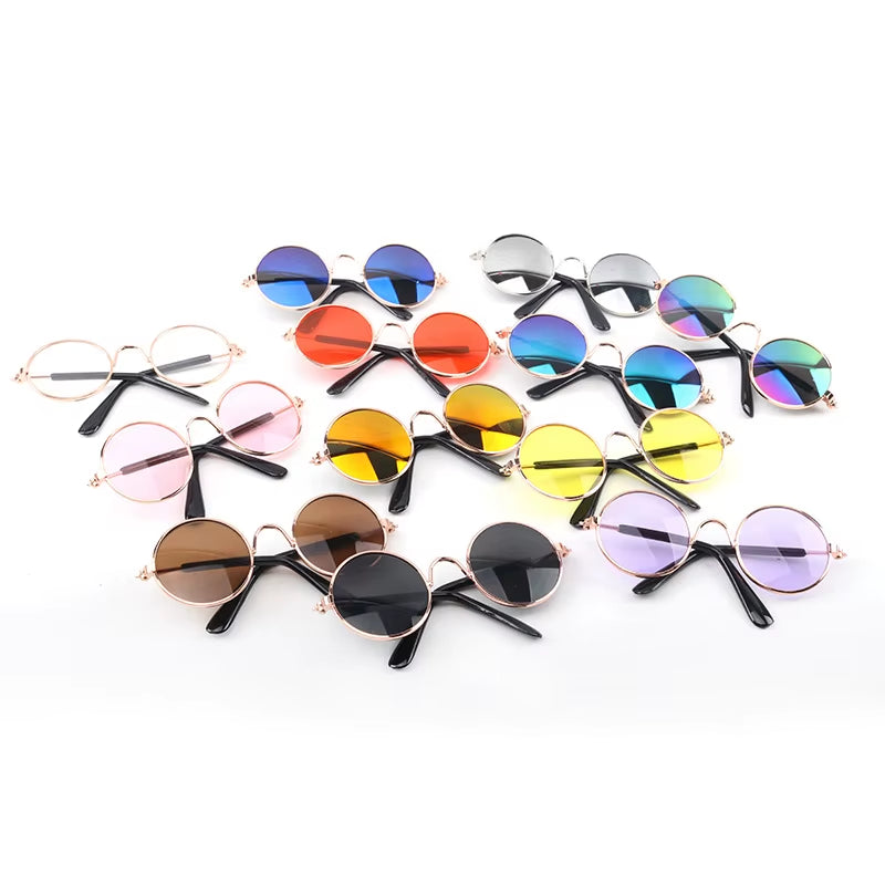 Cute Pet Glasses - Small Cat & Dog Sunglasses for Photos & Accessories